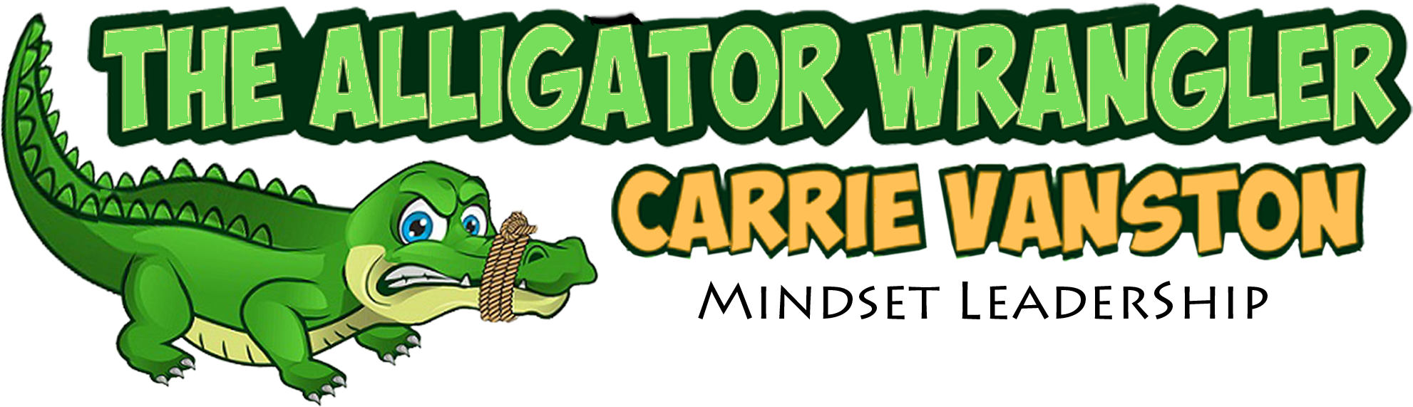 cartoon alligator new logo mindset leadership